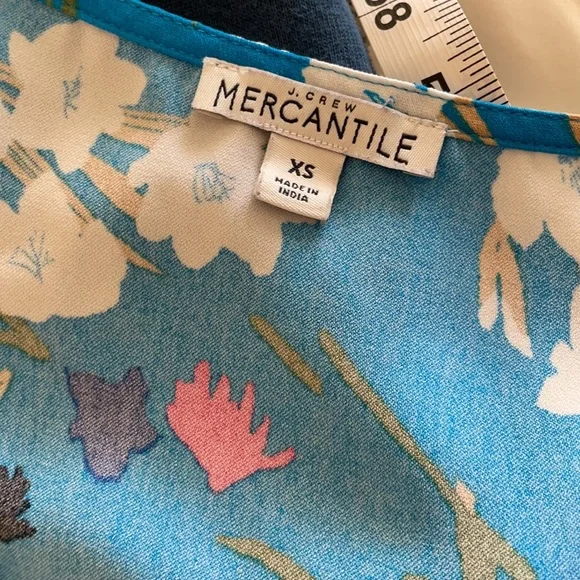 J Crew floral sleeveless blouse - Picture 3 of 4